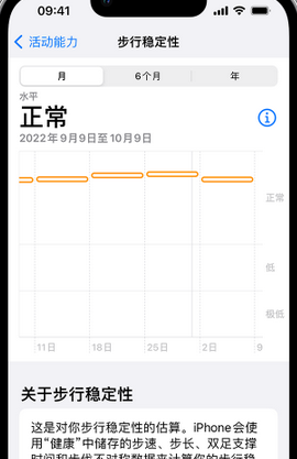 雨花iPhone手机维修如何在iPhone开启'步行稳定性通知'
