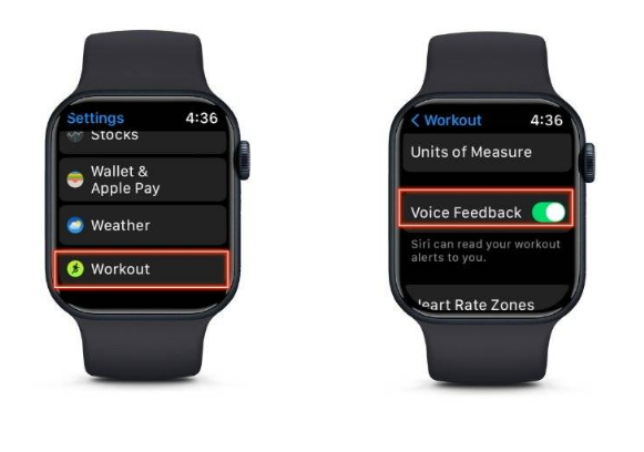 雨花苹果维修网点分享在 Apple Watch 上通过语音锻炼的方法 