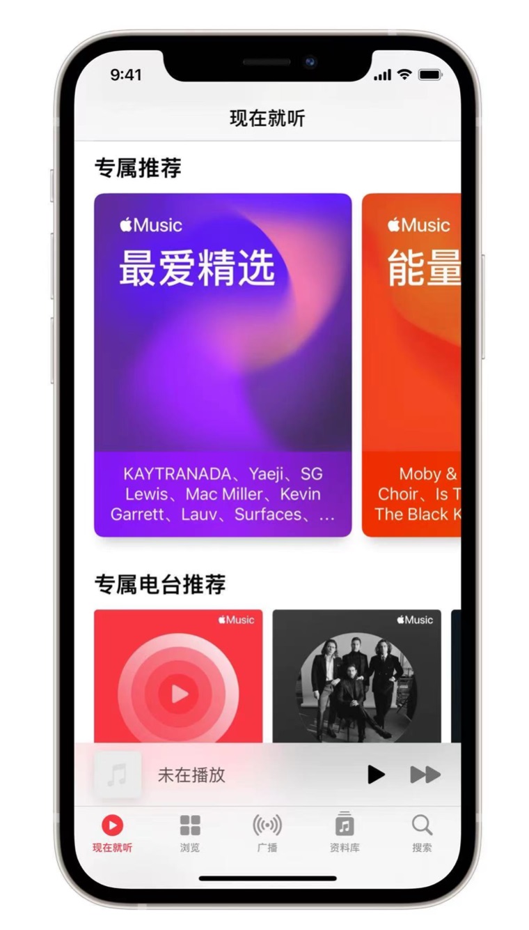 雨花苹果手机维修分享iOS 14.5 Apple Music 新功能 